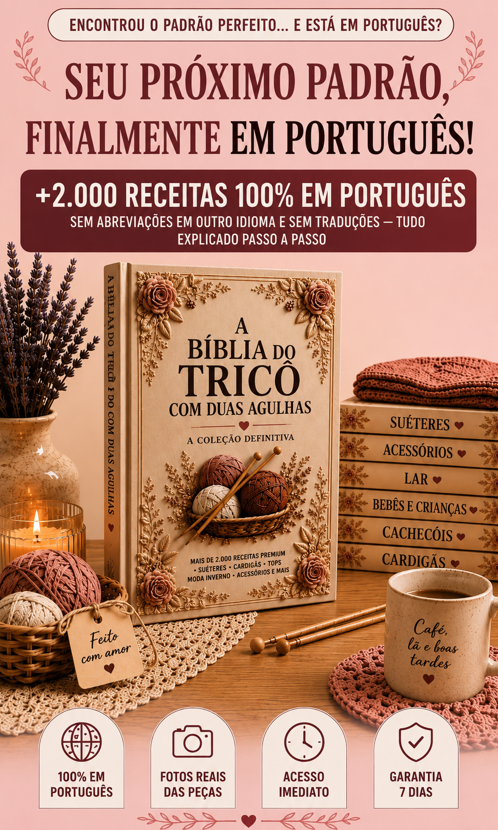 Bíblia do Tricô com Duas Agulhas