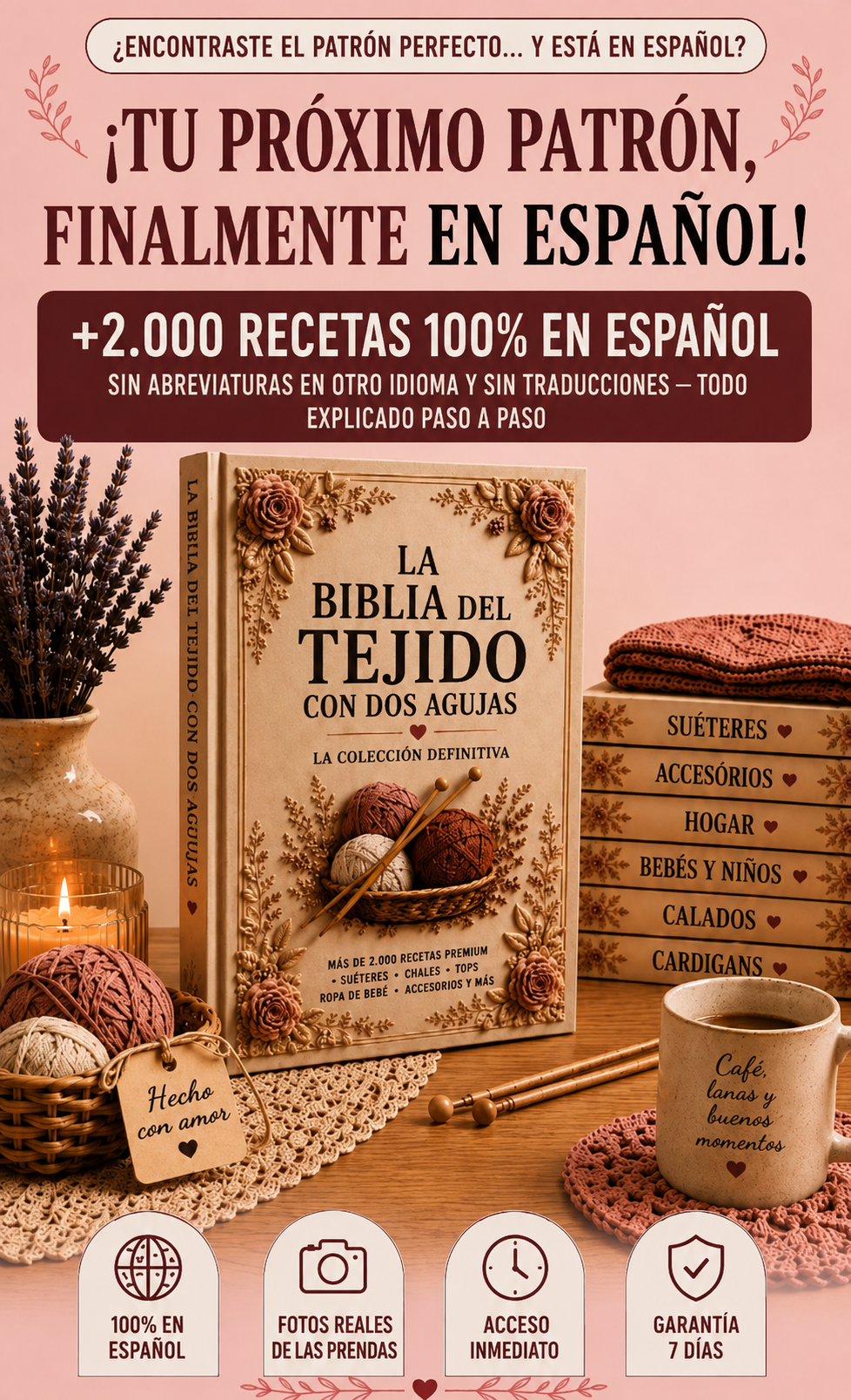 Bíblia do Tricô com Duas Agulhas