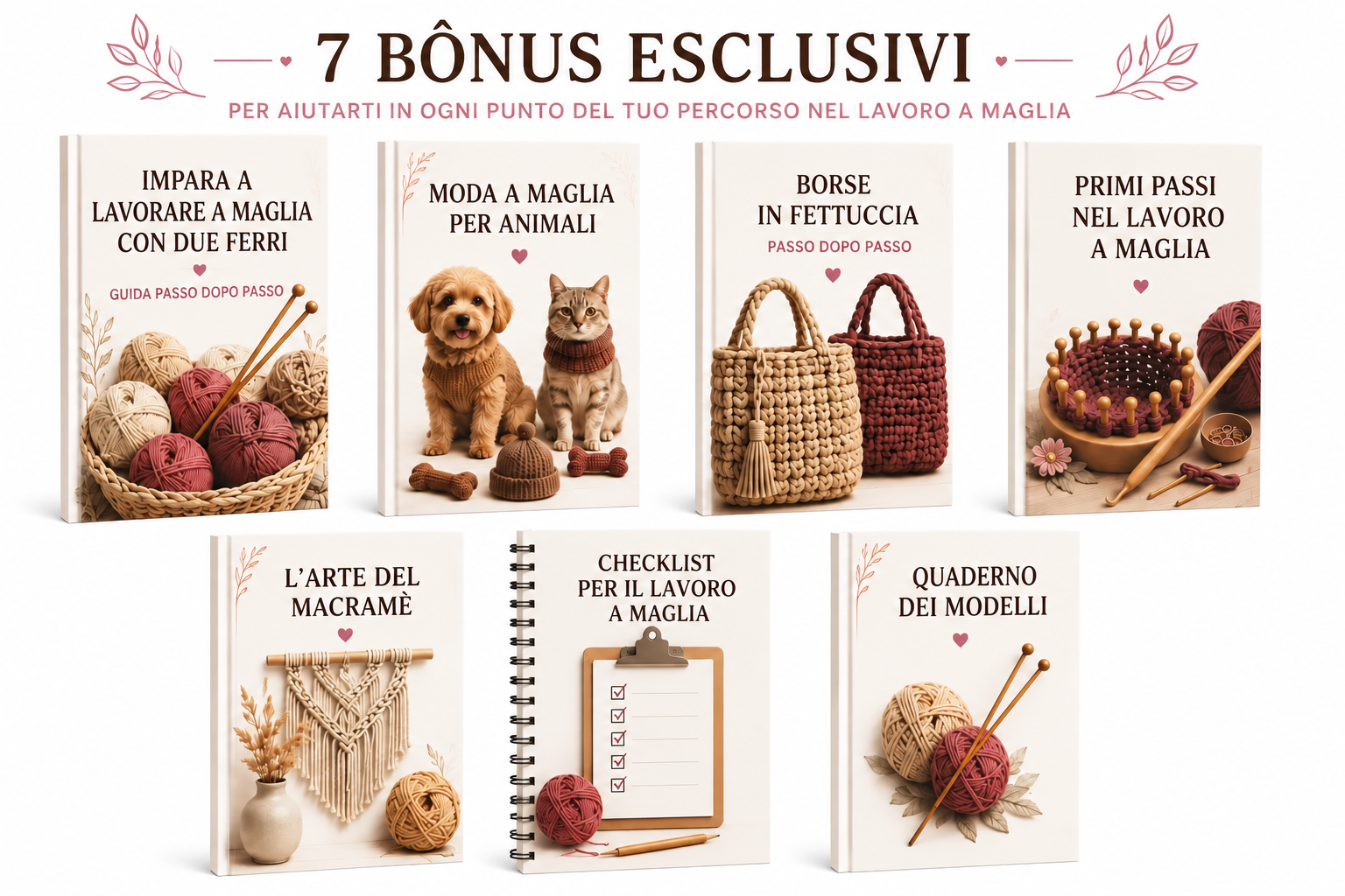 Bônus exclusivos da Bíblia do Tricô